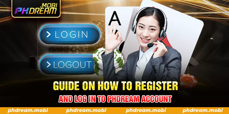 guide on how to register and log in to phdream account