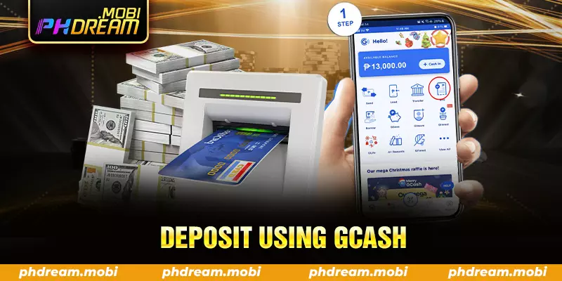 deposit using gcash