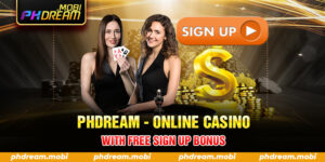 PHDream - Online casino with free sign up bonus